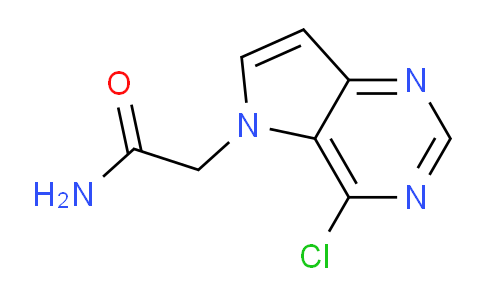 CAS No. 919278-53-8, 2-(4-Chloro-5H-pyrrolo[3,2-d]pyrimidin-5-yl)acetamide