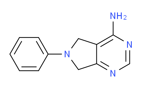 CAS No. 24051-08-9, 6-Phenyl-6,7-dihydro-5H-pyrrolo[3,4-d]pyrimidin-4-amine