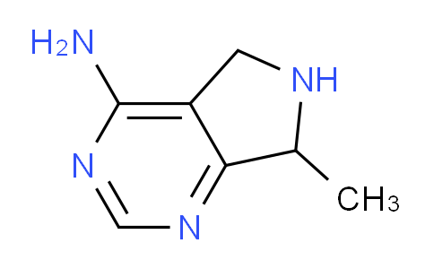 CAS No. 1854-41-7, 7-Methyl-6,7-dihydro-5H-pyrrolo[3,4-d]pyrimidin-4-amine