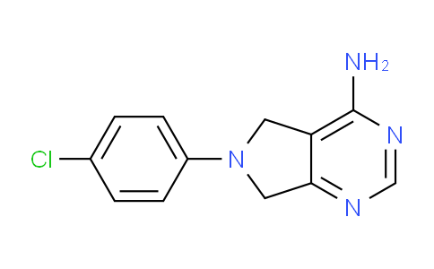 CAS No. 23935-87-7, 6-(4-Chlorophenyl)-6,7-dihydro-5H-pyrrolo[3,4-d]pyrimidin-4-amine