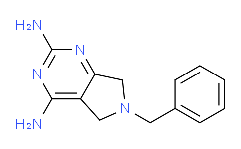 CAS No. 54476-34-5, 6-Benzyl-6,7-dihydro-5H-pyrrolo[3,4-d]pyrimidine-2,4-diamine
