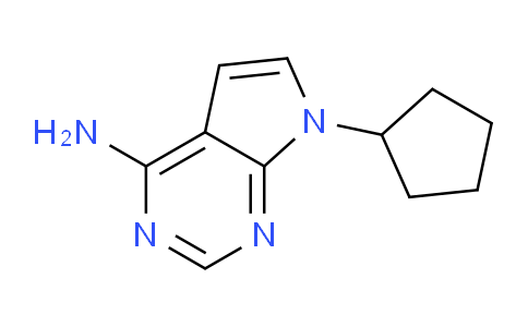 CAS No. 14052-85-8, 7-Cyclopentyl-7H-pyrrolo[2,3-d]pyrimidin-4-amine