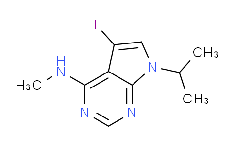DY779497 | 833481-33-7 | 5-Iodo-7-isopropyl-N-methyl-7H-pyrrolo[2,3-d]pyrimidin-4-amine