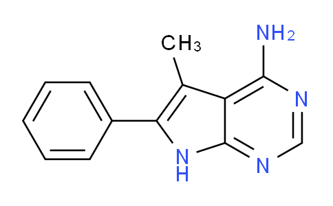CAS No. 61404-87-3, 5-Methyl-6-phenyl-7H-pyrrolo[2,3-d]pyrimidin-4-amine