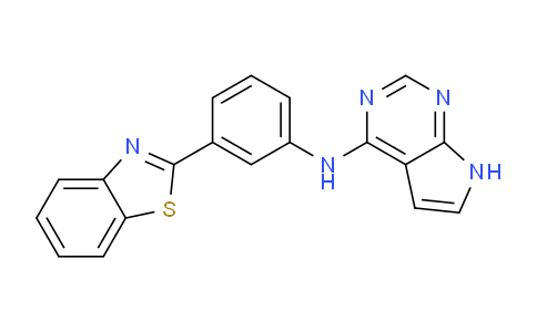 MC779499 | 920519-68-2 | N-(3-(Benzo[d]thiazol-2-yl)phenyl)-7H-pyrrolo[2,3-d]pyrimidin-4-amine