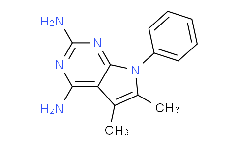DY779504 | 106105-24-2 | 5,6-Dimethyl-7-phenyl-7H-pyrrolo[2,3-d]pyrimidine-2,4-diamine