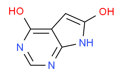 CAS No. 89488-03-9, 7H-Pyrrolo[2,3-d]pyrimidine-4,6-diol