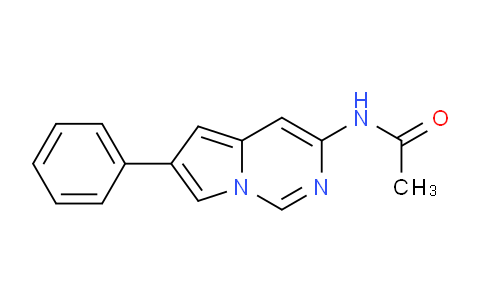 CAS No. 61736-30-9, N-(6-Phenylpyrrolo[1,2-c]pyrimidin-3-yl)acetamide