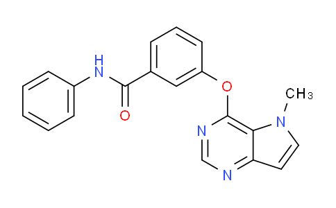 DY779519 | 919280-40-3 | 3-((5-Methyl-5H-pyrrolo[3,2-d]pyrimidin-4-yl)oxy)-N-phenylbenzamide