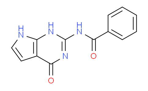 CAS No. 88523-00-6, N-(4-Oxo-4,7-dihydro-1H-pyrrolo[2,3-d]pyrimidin-2-yl)benzamide