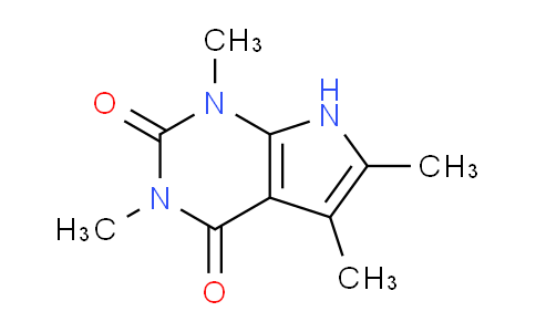 CAS No. 36896-67-0, 1,3,5,6-Tetramethyl-1,7-dihydro-2H-pyrrolo[2,3-d]pyrimidine-2,4(3H)-dione