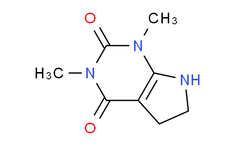 CAS No. 39929-83-4, 1,3-Dimethyl-1,5,6,7-tetrahydro-2H-pyrrolo[2,3-d]pyrimidine-2,4(3H)-dione
