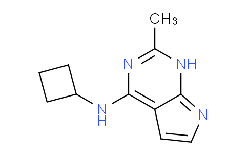 CAS No. 71149-50-3, N-Cyclobutyl-2-methyl-1H-pyrrolo[2,3-d]pyrimidin-4-amine