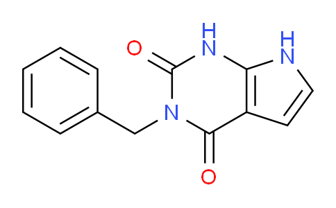 CAS No. 61078-81-7, 3-Benzyl-1,7-dihydro-2H-pyrrolo[2,3-d]pyrimidine-2,4(3H)-dione