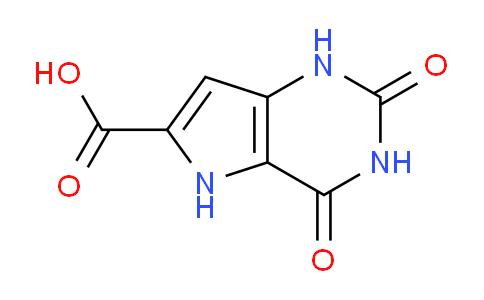 CAS No. 91996-88-2, 2,4-Dioxo-2,3,4,5-tetrahydro-1H-pyrrolo[3,2-d]pyrimidine-6-carboxylic acid