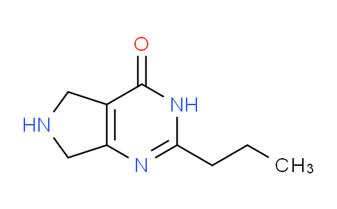 CAS No. 1220035-95-9, 2-Propyl-6,7-dihydro-3H-pyrrolo[3,4-d]pyrimidin-4(5H)-one