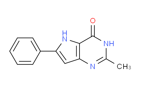 CAS No. 95980-17-9, 2-Methyl-6-phenyl-3H-pyrrolo[3,2-d]pyrimidin-4(5H)-one