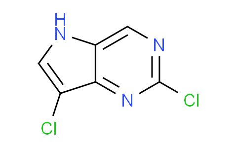 CAS No. 1934415-98-1, 2,7-Dichloro-5H-pyrrolo[3,2-d]pyrimidine