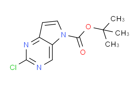 CAS No. 1936241-06-3, tert-Butyl 2-chloro-5H-pyrrolo[3,2-d]pyrimidine-5-carboxylate