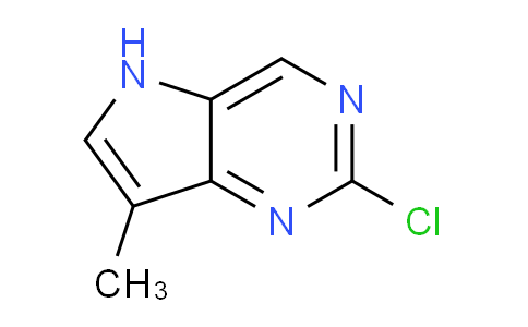 CAS No. 1936254-59-9, 2-Chloro-7-methyl-5H-pyrrolo[3,2-d]pyrimidine