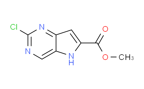 CAS No. 1936165-99-9, Methyl 2-chloro-5H-pyrrolo[3,2-d]pyrimidine-6-carboxylate