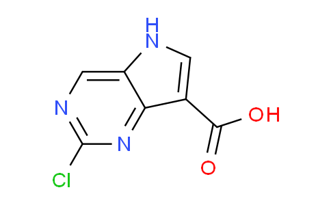 DY779575 | 1936242-90-8 | 2-Chloro-5H-pyrrolo[3,2-d]pyrimidine-7-carboxylic acid