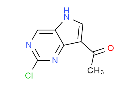 CAS No. 1934641-97-0, 1-(2-Chloro-5H-pyrrolo[3,2-d]pyrimidin-7-yl)ethanone