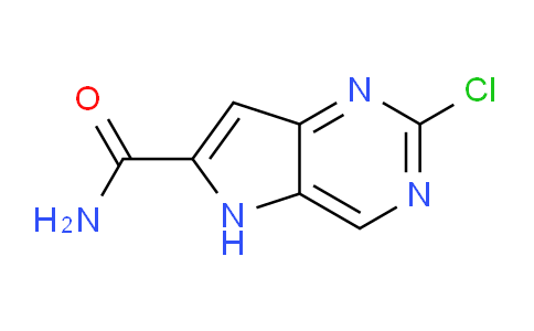 CAS No. 1935911-15-1, 2-Chloro-5H-pyrrolo[3,2-d]pyrimidine-6-carboxamide