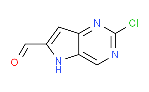DY779580 | 1824274-90-9 | 2-Chloro-5H-pyrrolo[3,2-d]pyrimidine-6-carbaldehyde