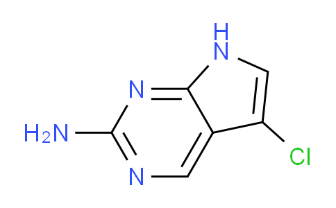 CAS No. 1935940-95-6, 5-Chloro-7H-pyrrolo[2,3-d]pyrimidin-2-amine