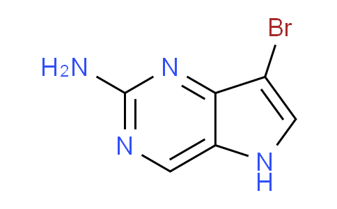 CAS No. 1638764-16-5, 7-Bromo-5H-pyrrolo[3,2-d]pyrimidin-2-amine