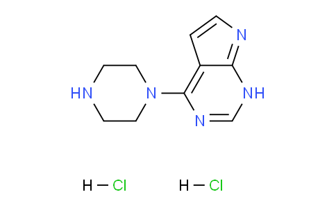 DY779592 | 853680-06-5 | 4-(Piperazin-1-yl)-1H-pyrrolo[2,3-d]pyrimidine dihydrochloride
