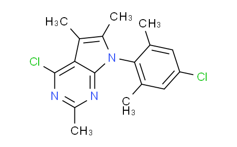 DY779598 | 157286-76-5 | 4-Chloro-7-(4-chloro-2,6-dimethylphenyl)-2,5,6-trimethyl-7H-pyrrolo[2,3-d]pyrimidine