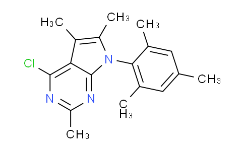 DY779599 | 157286-73-2 | 4-Chloro-7-mesityl-2,5,6-trimethyl-7H-pyrrolo[2,3-d]pyrimidine