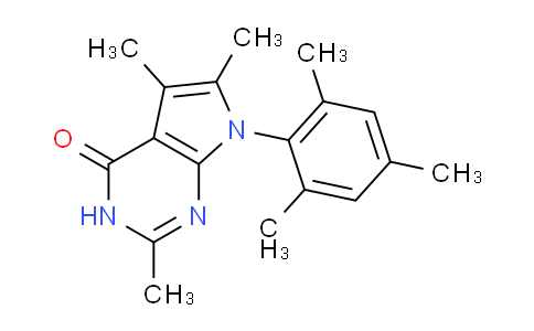 CAS No. 157286-65-2, 7-Mesityl-2,5,6-trimethyl-3H-pyrrolo[2,3-d]pyrimidin-4(7H)-one