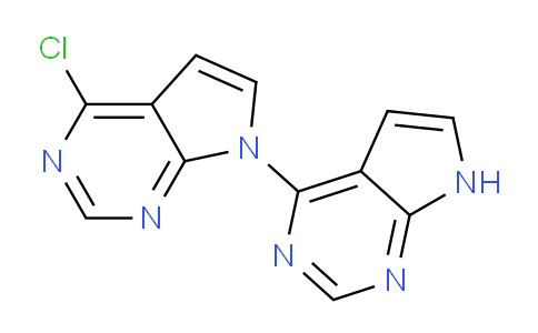 CAS No. 134965-85-8, 4'-Chloro-4,7'-bi-7H-pyrrolo[2,3-d]pyrimidine