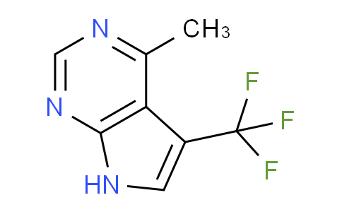 CAS No. 1638771-77-3, 4-methyl-5-(trifluoromethyl)-7H-pyrrolo[2,3-d]pyrimidine