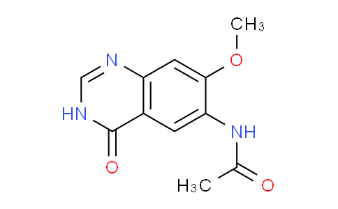 CAS No. 130017-60-6, N-(7-Methoxy-4-oxo-3,4-dihydroquinazolin-6-yl)acetamide