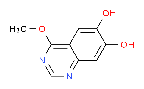 CAS No. 1312937-40-8, 4-Methoxyquinazoline-6,7-diol