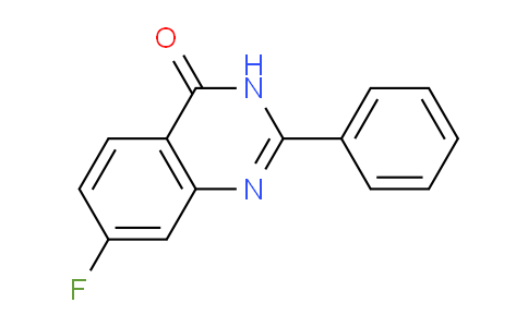 CAS No. 1315337-24-6, 7-Fluoro-2-phenylquinazolin-4(3H)-one