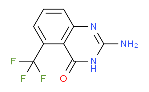 CAS No. 133116-85-5, 2-Amino-5-(trifluoromethyl)quinazolin-4(3H)-one