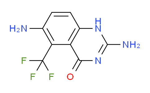 CAS No. 133116-87-7, 2,6-Diamino-5-(trifluoromethyl)quinazolin-4(1H)-one
