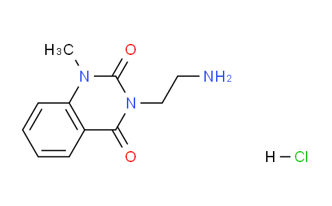 CAS No. 1332124-72-7, 3-(2-Aminoethyl)-1-methylquinazoline-2,4(1H,3H)-dione hydrochloride
