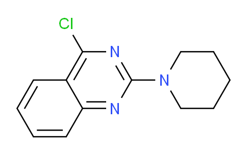CAS No. 134962-82-6, 4-Chloro-2-(piperidin-1-yl)quinazoline