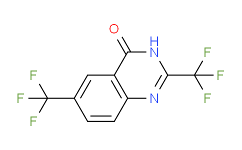 CAS No. 1352933-90-4, 2,6-Bis(trifluoromethyl)quinazolin-4(3H)-one