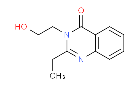 CAS No. 135644-06-3, 2-Ethyl-3-(2-hydroxyethyl)quinazolin-4(3H)-one