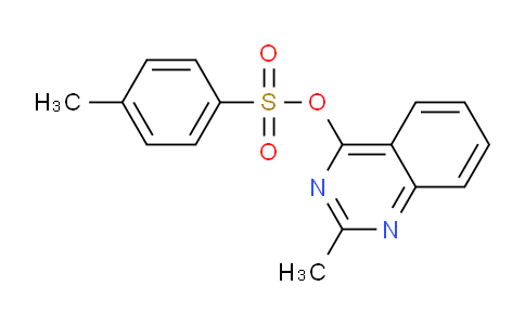 CAS No. 1363721-18-9, 2-Methylquinazolin-4-yl 4-methylbenzenesulfonate