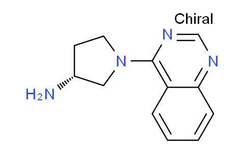 CAS No. 1365936-76-0, (R)-1-(Quinazolin-4-yl)pyrrolidin-3-amine