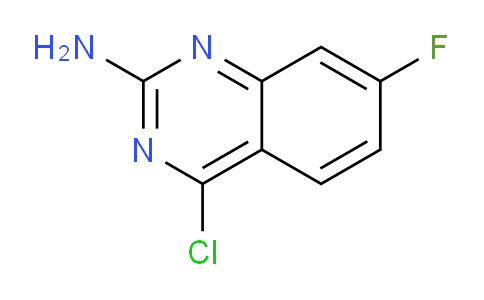 CAS No. 1378819-99-8, 4-Chloro-7-fluoroquinazolin-2-amine