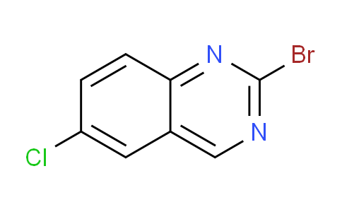 CAS No. 1379324-81-8, 2-Bromo-6-chloroquinazoline